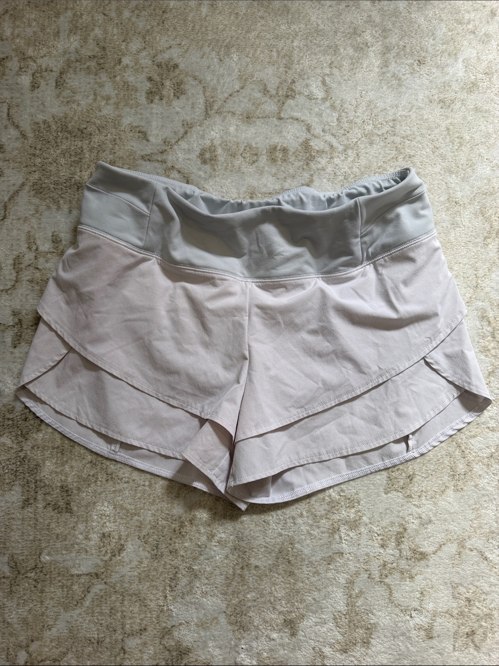 Calia Lilac Layered Active Shorts